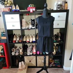 Zara open back romper M